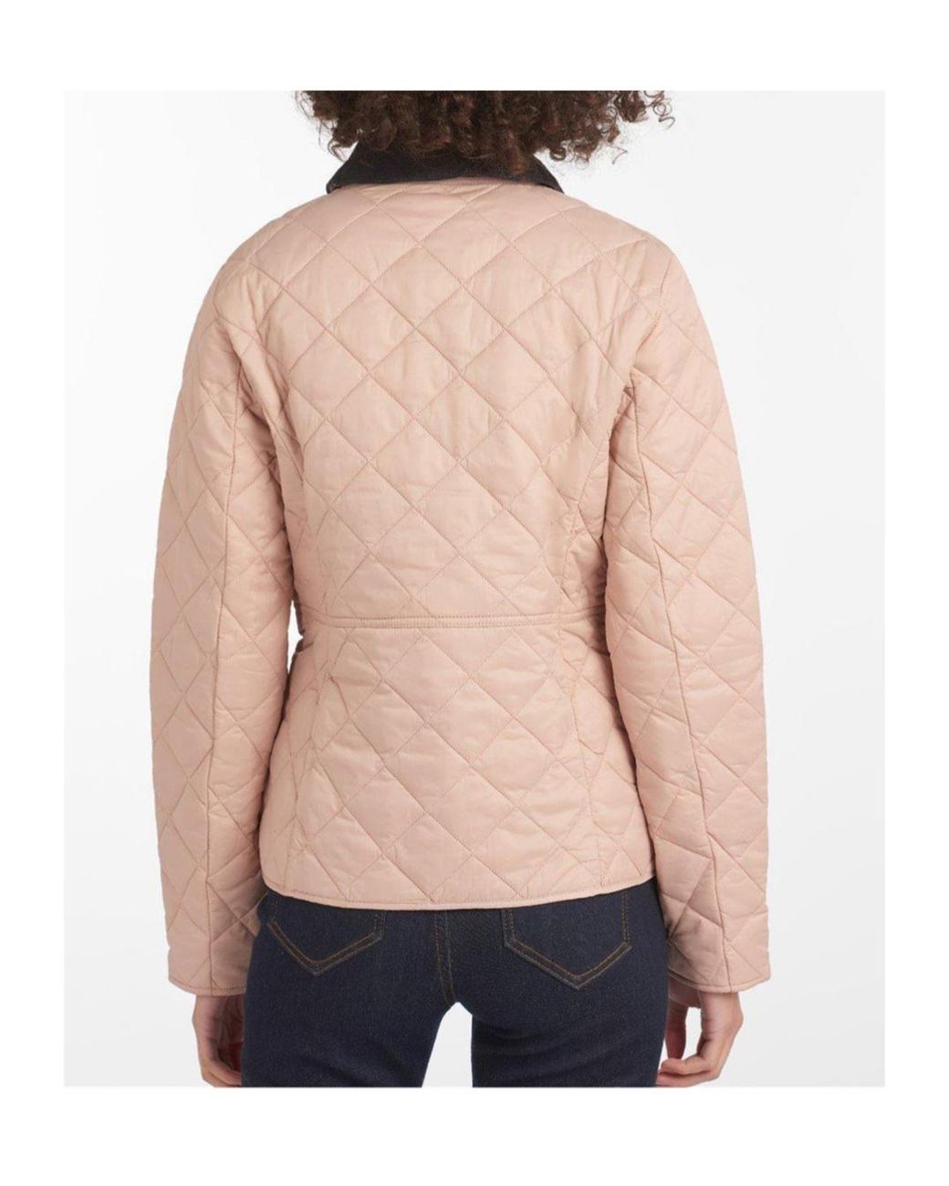 Barbour Pink Deveron Jacket