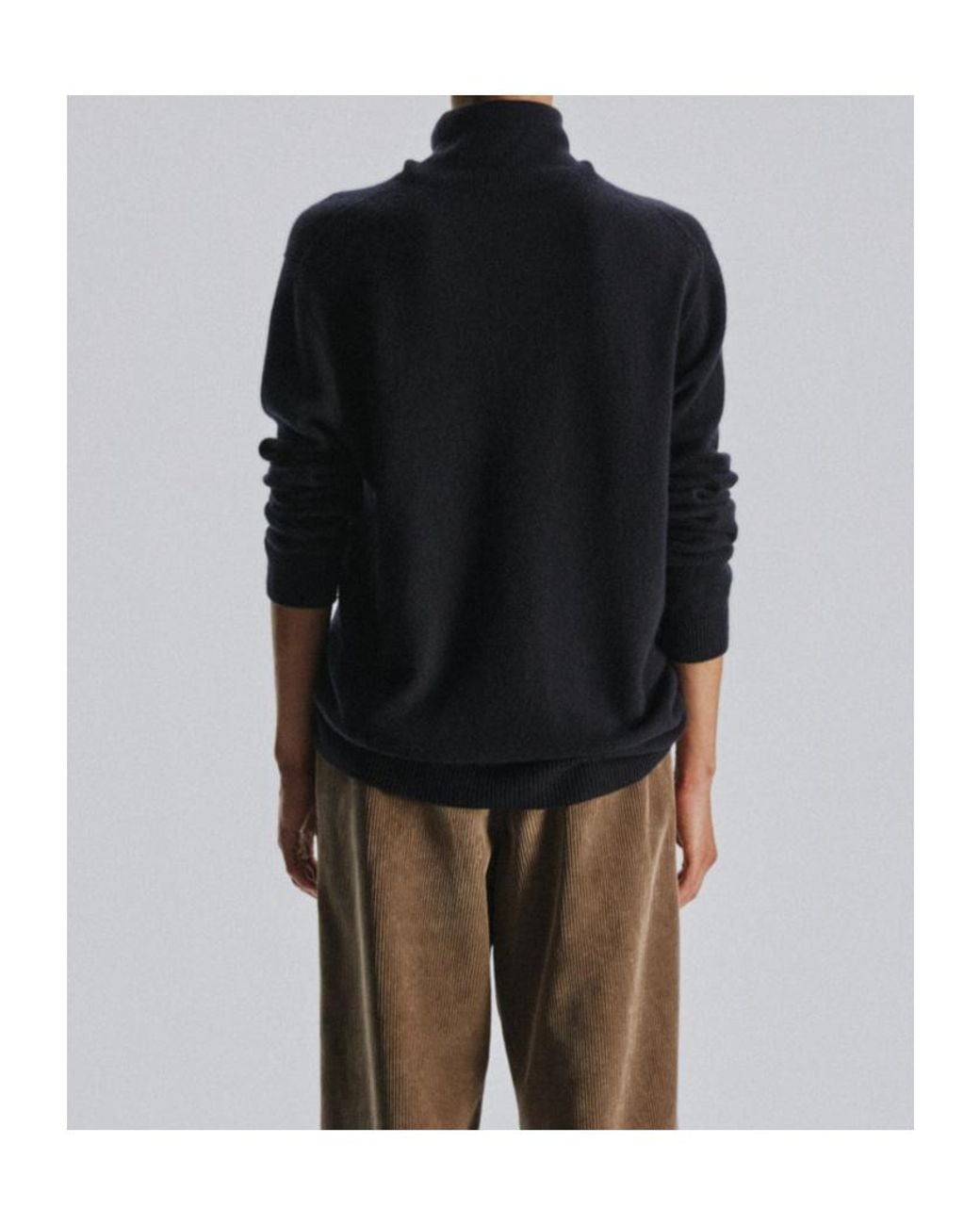 The Row Blue Priit Turtleneck