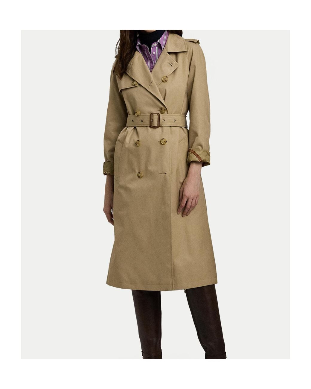 Ralph Lauren Natural Trench Coats