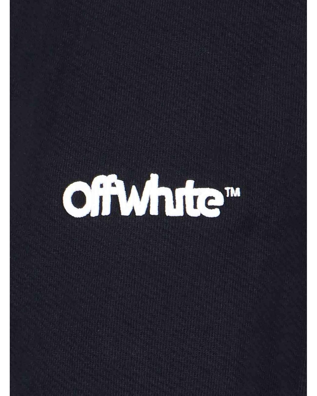 Off-White c/o Virgil Abloh Black Logo-Embroidered Track Pants for men