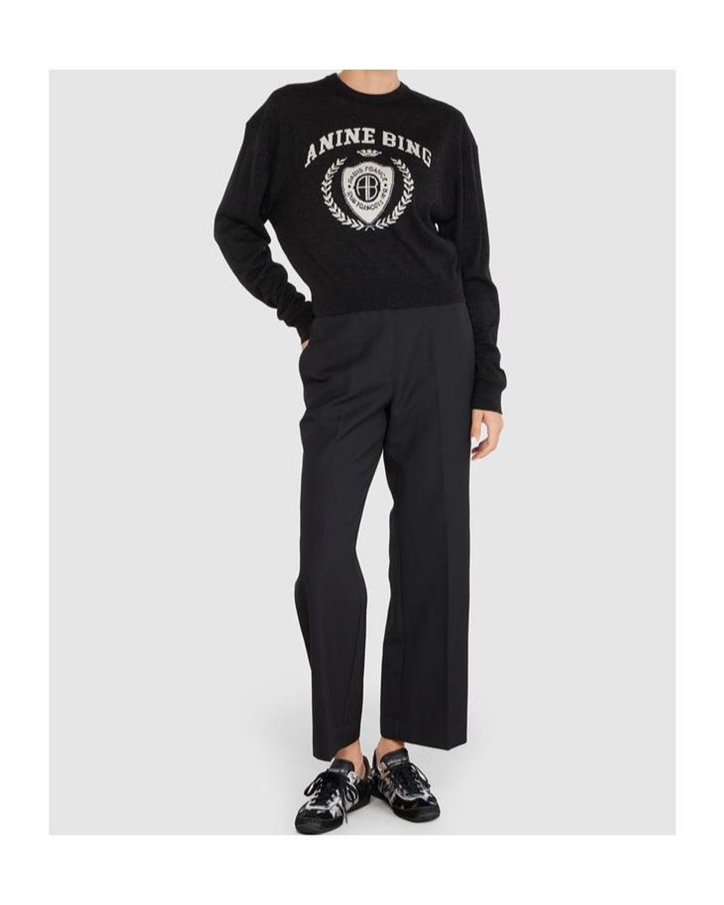 Anine Bing Blue Thomas Pants