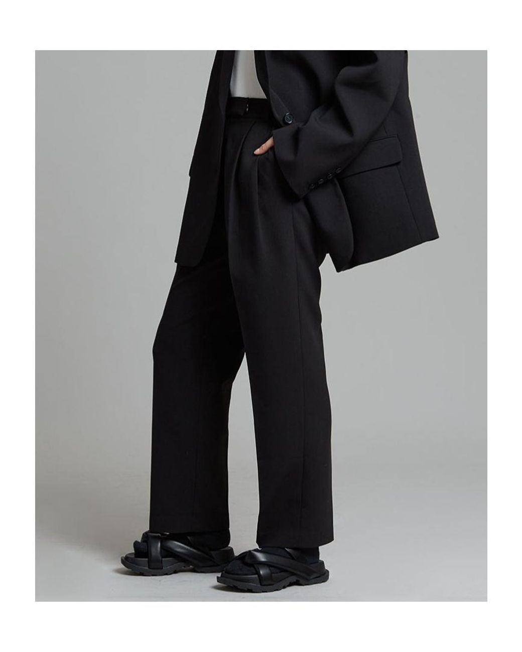 Frankie Shop Black Bea Suit Pants