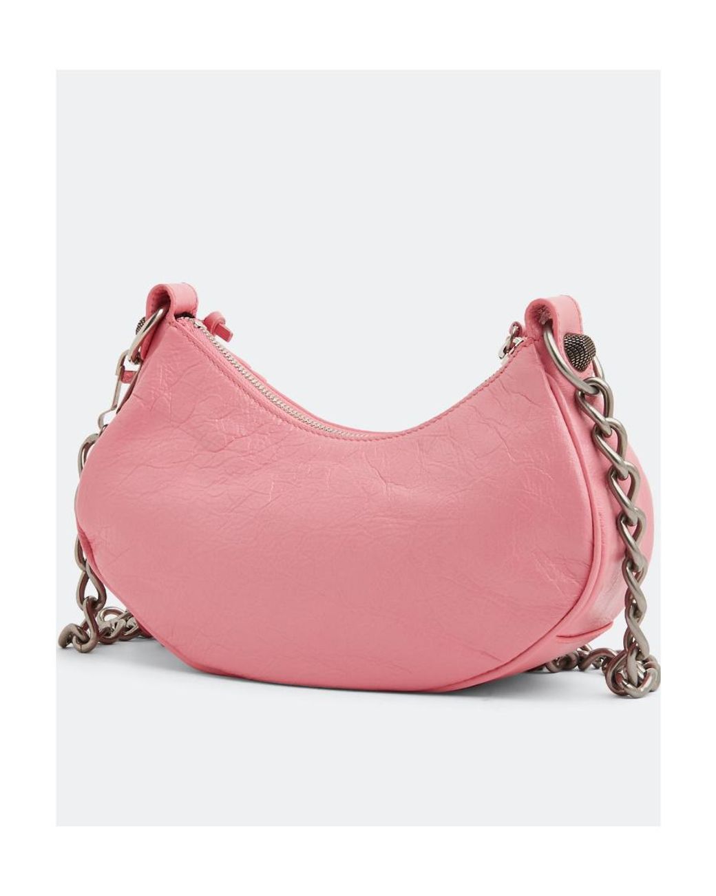 Balenciaga Pink Xs Le Cagole Crossbody Bag