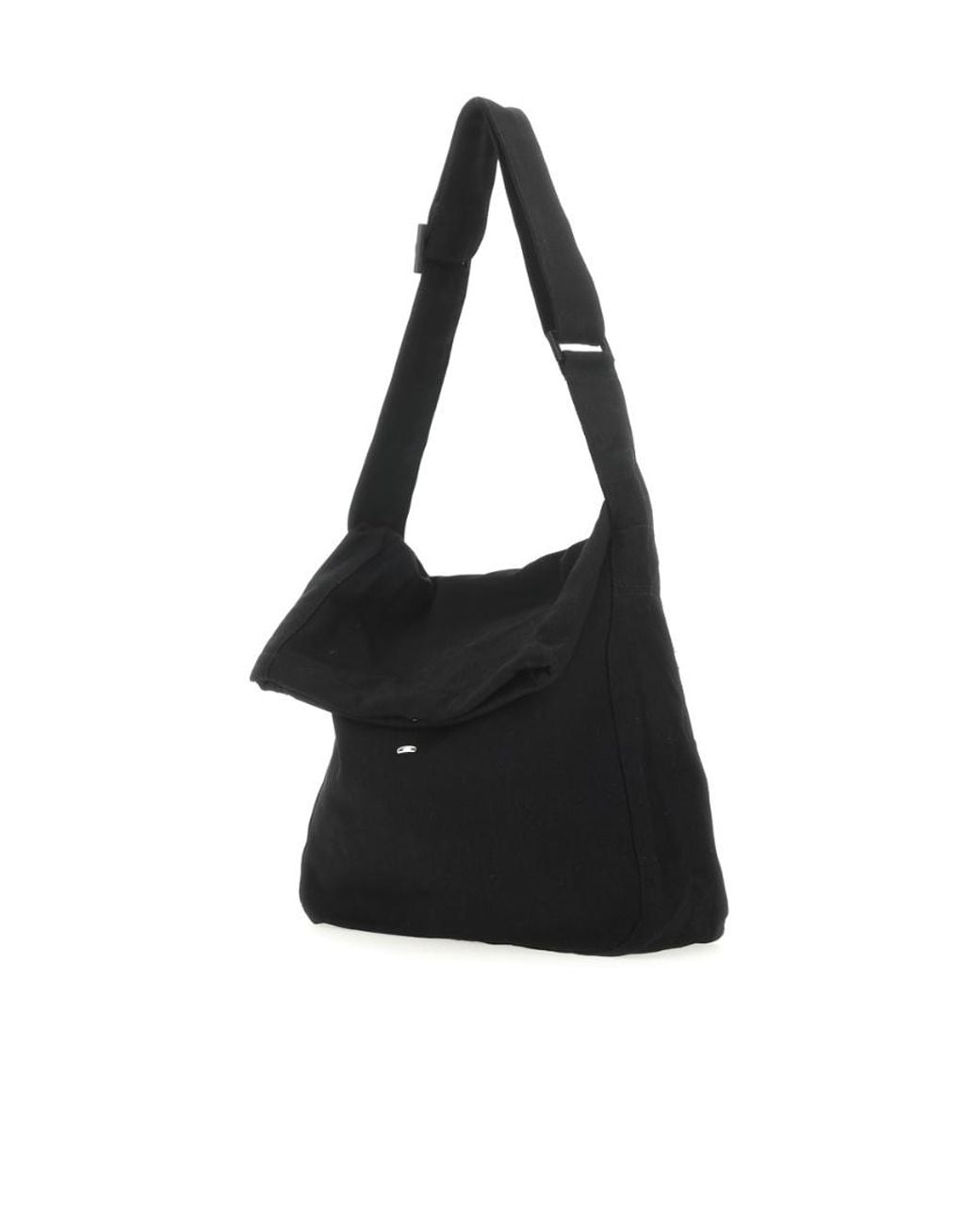 Our Legacy Black Foldover-Top Sling Bag for men