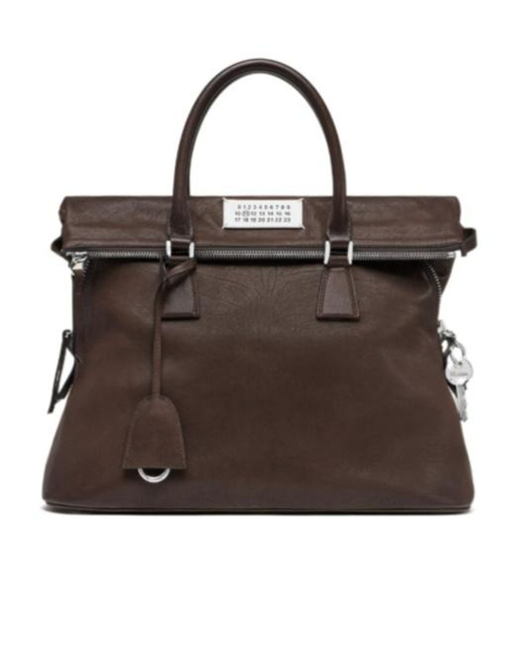 MM6 by Maison Margiela Brown Maison Margiela 5Ac Loved To Death Medium Tote Bag for men