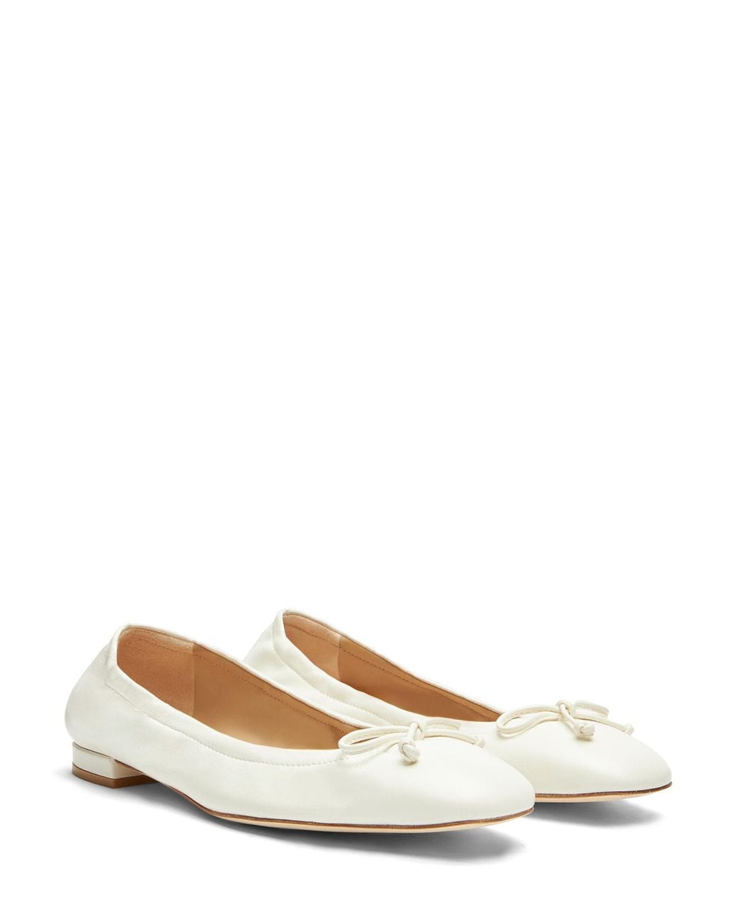 Stuart Weitzman Natural Bria Ballet Flats