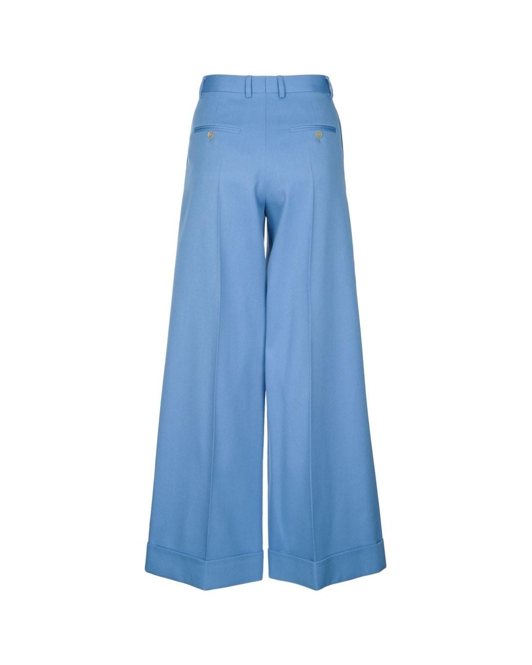 Céline Blue Long Docks Trousers
