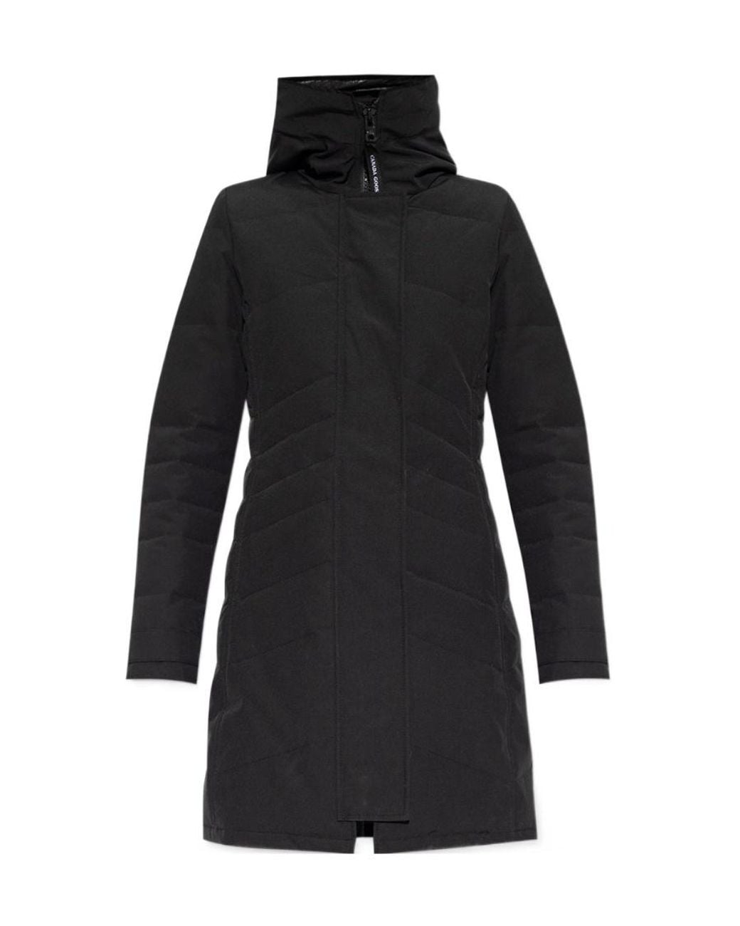 Canada Goose Black Hooded Padded Parka