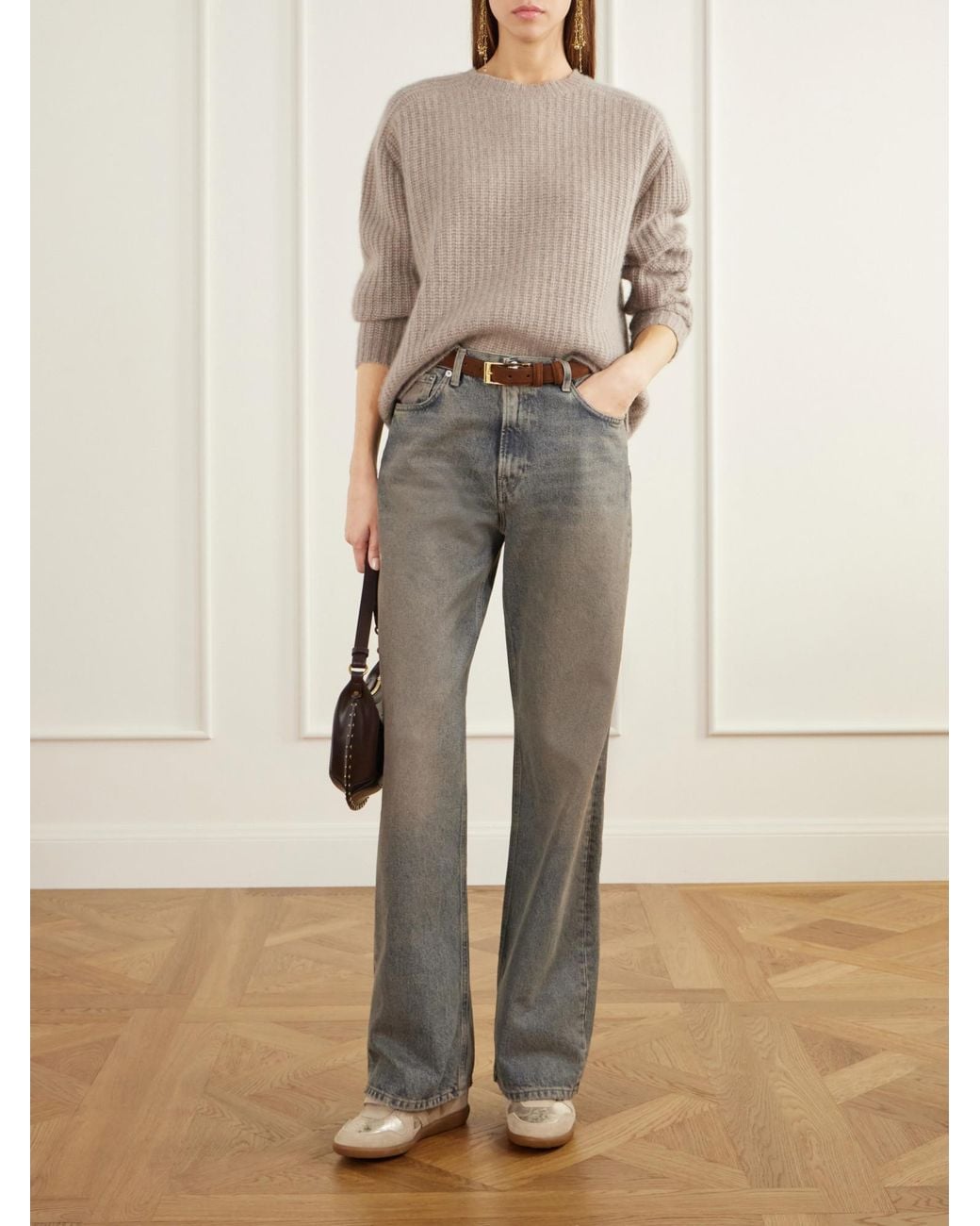 Isabel Marant Natural Bekett Ring Sneakers