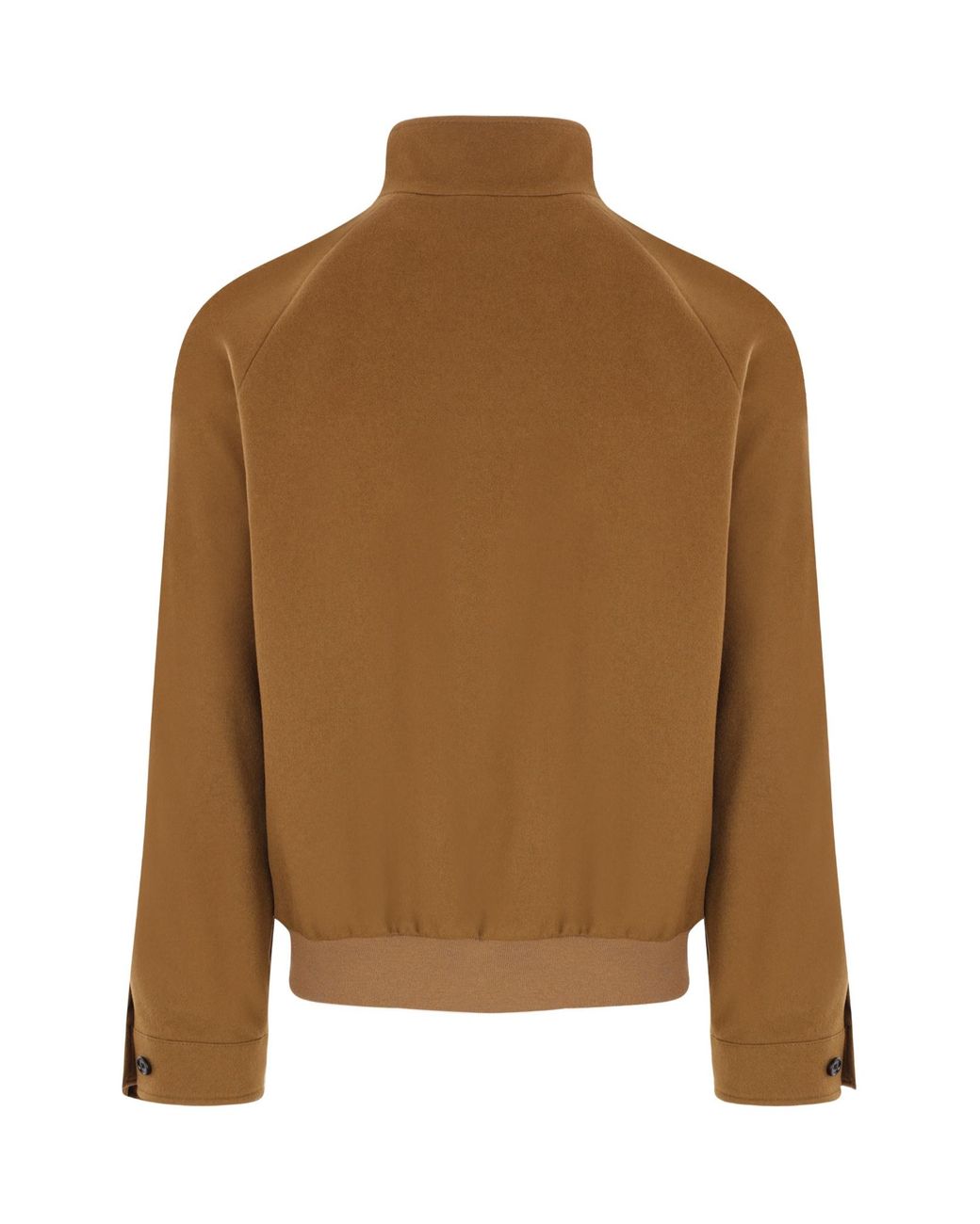 Burberry Brown Cashmere Harrington Jacket for men