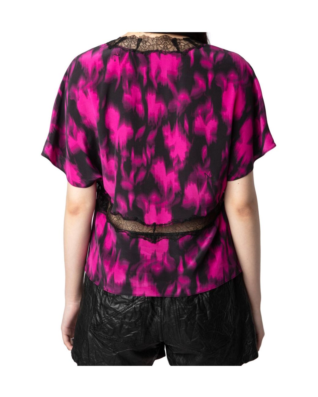 Zadig & Voltaire Pink Tzar Blouse