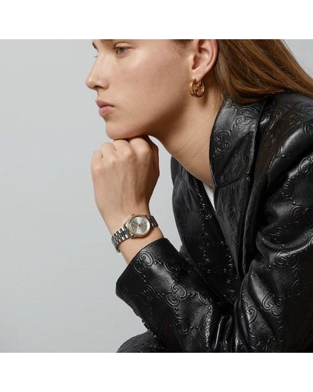 Gucci Gray G-Timeless Watch, 29Mm