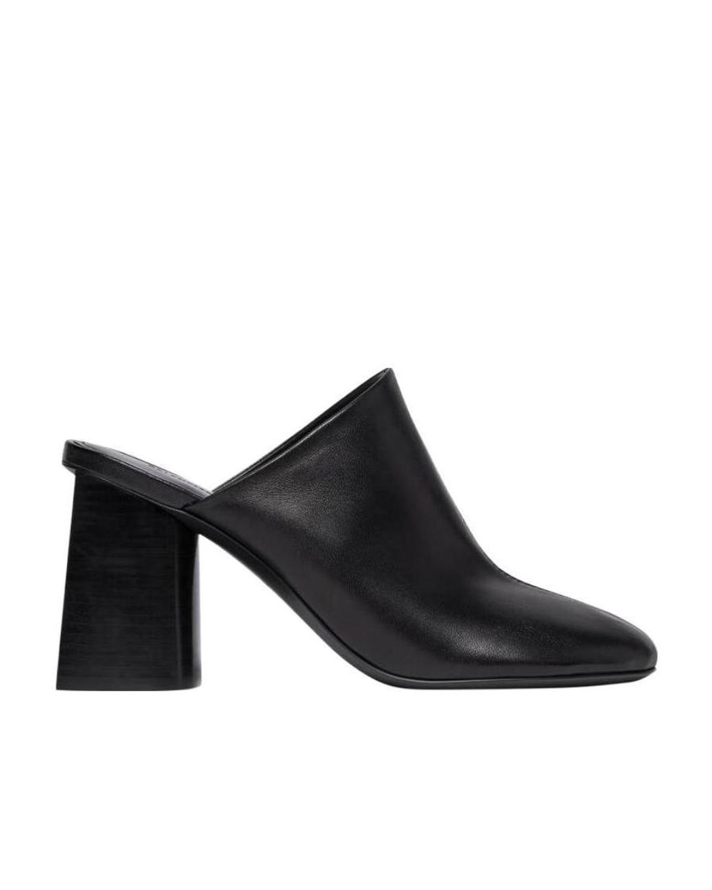 Balenciaga Black Glove Heeled Mules