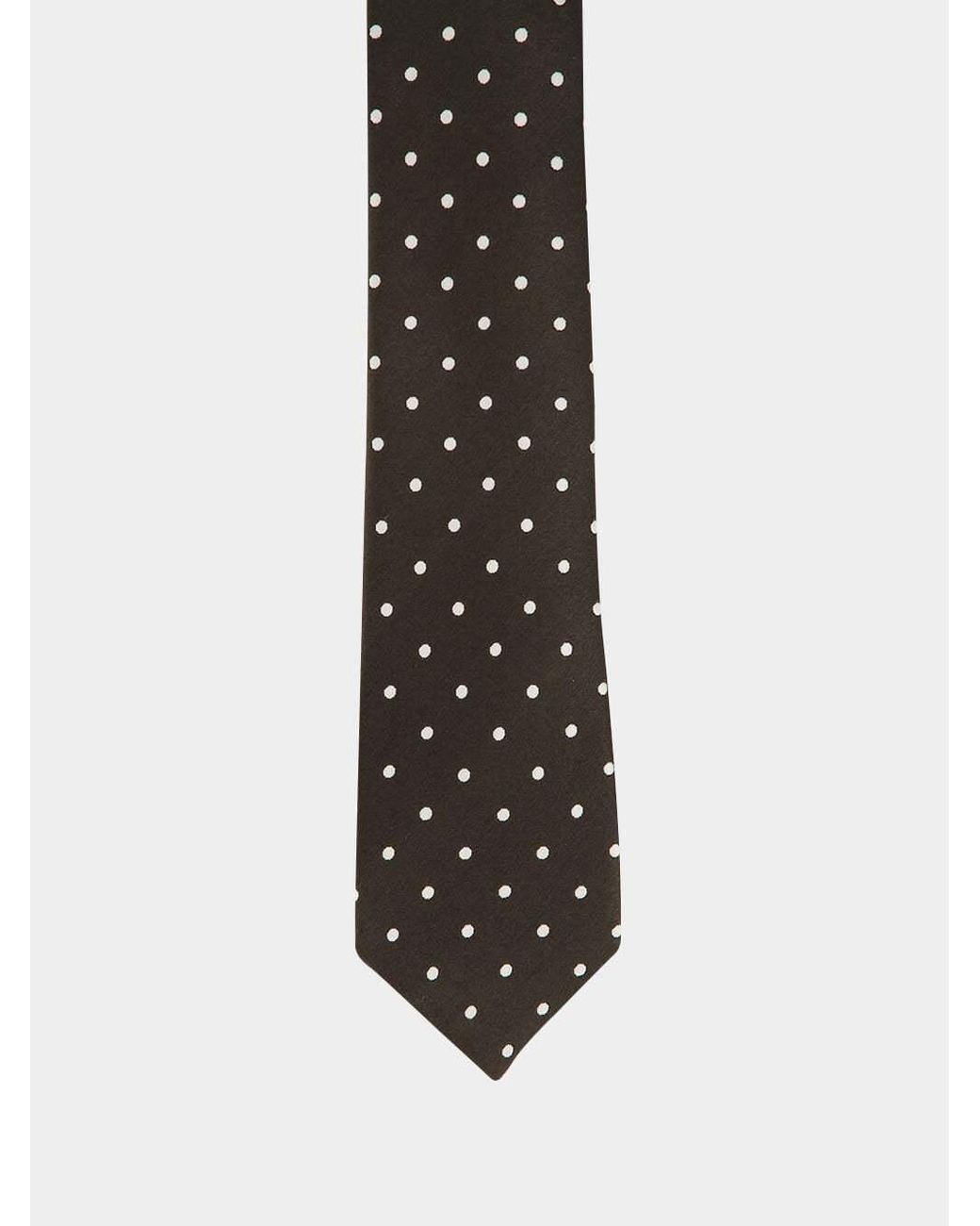 Tom Ford Multicolor Polka Dot Printed Tie for men