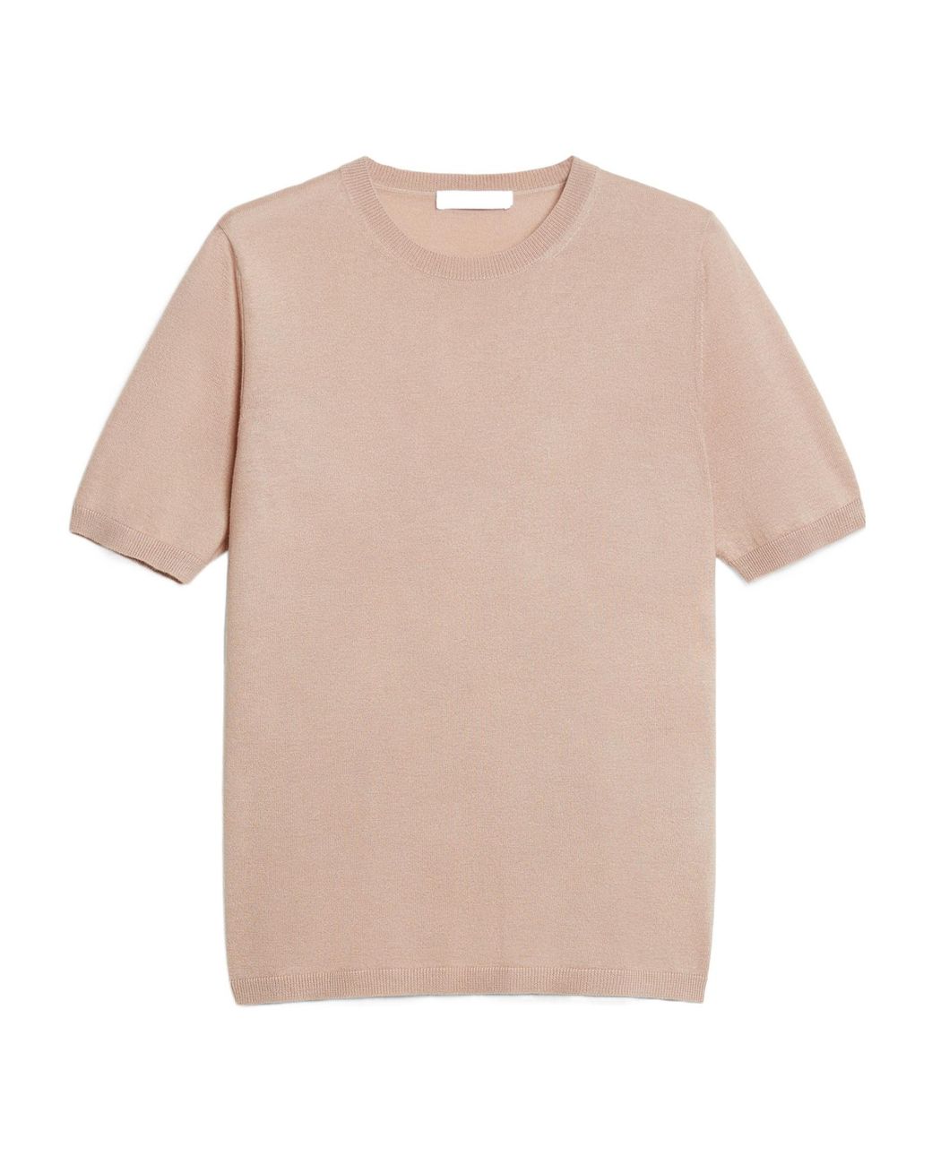 Max Mara Natural Warren Crewneck Short-Sleeved Jumper