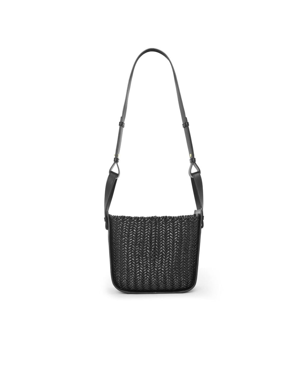Loewe Black Compact Hammock Bucket Bag