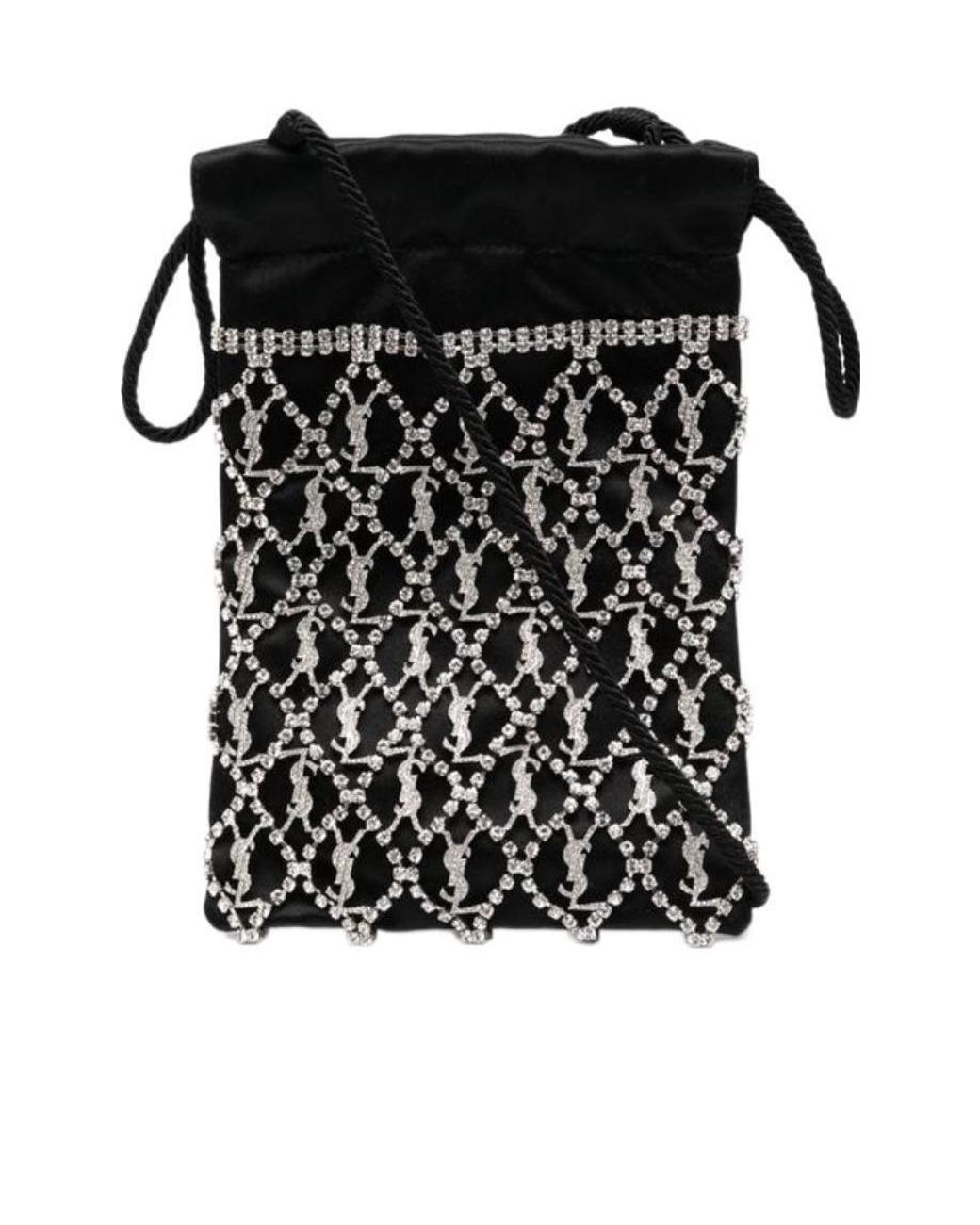 Saint Laurent Black Le Monogramme Pouch