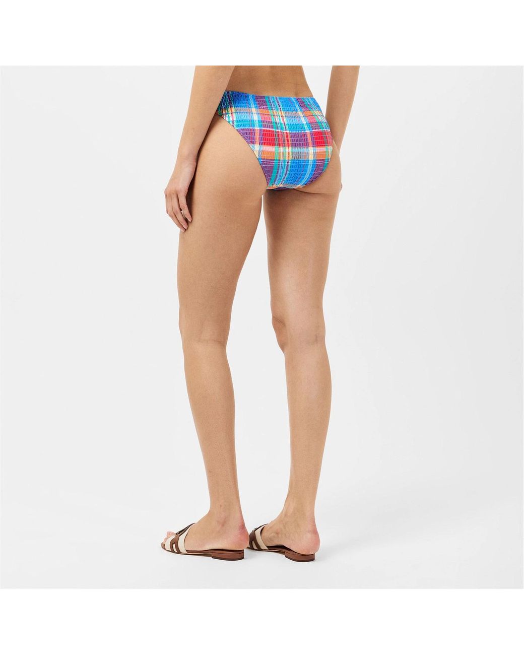Polo Ralph Lauren Blue Printed Bikini Bottoms