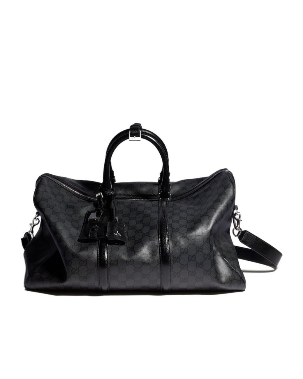 Gucci Black Essence Classic Medium Duffle Bag for men