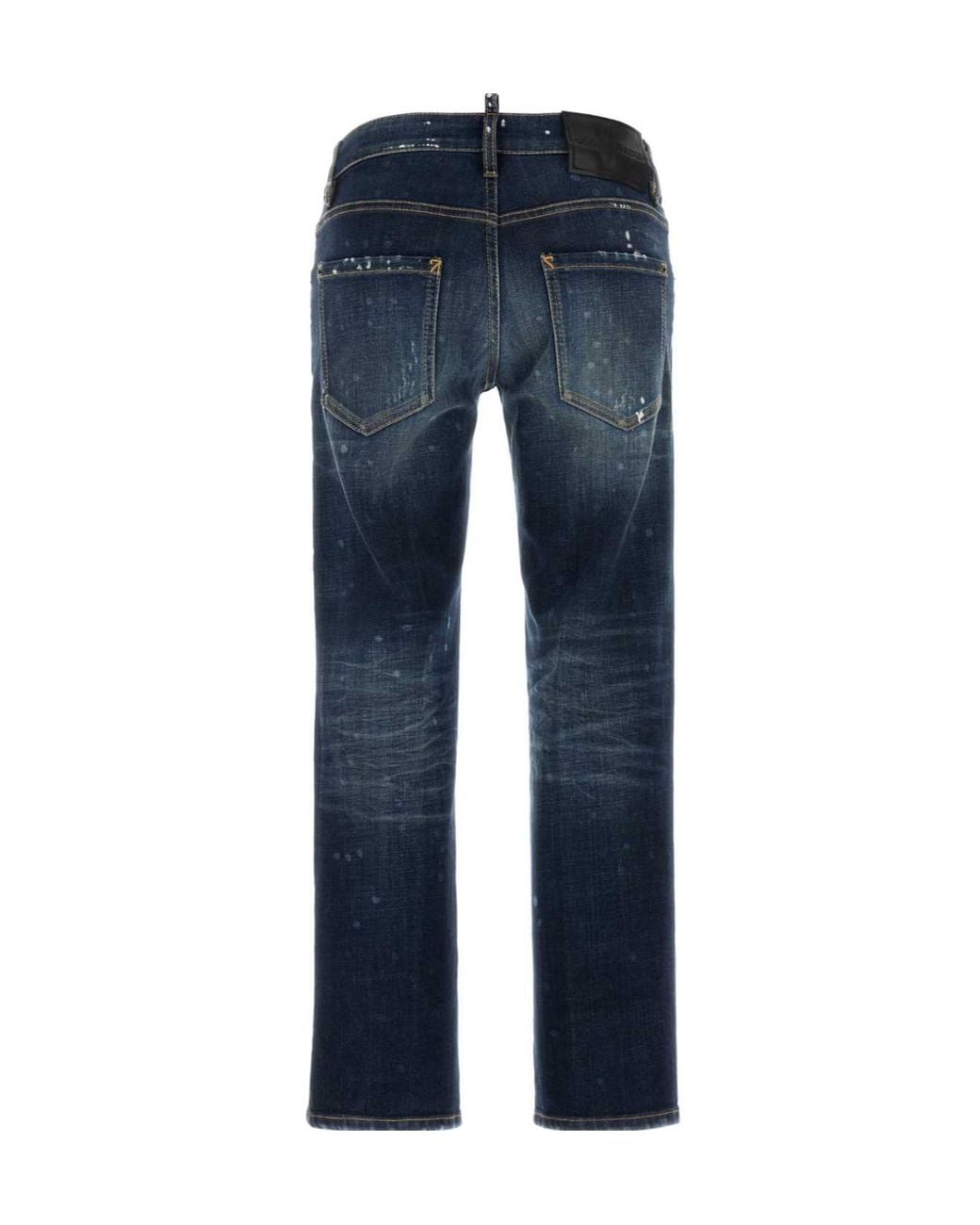 DSquared² Blue Belt-Loop Jeans