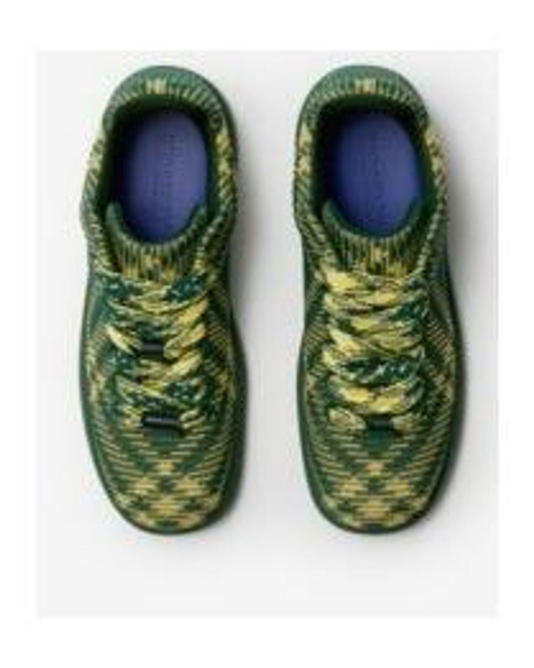 Burberry Green Sneakers for men