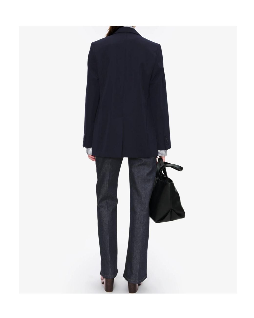 A.P.C. Blue Button Blazer