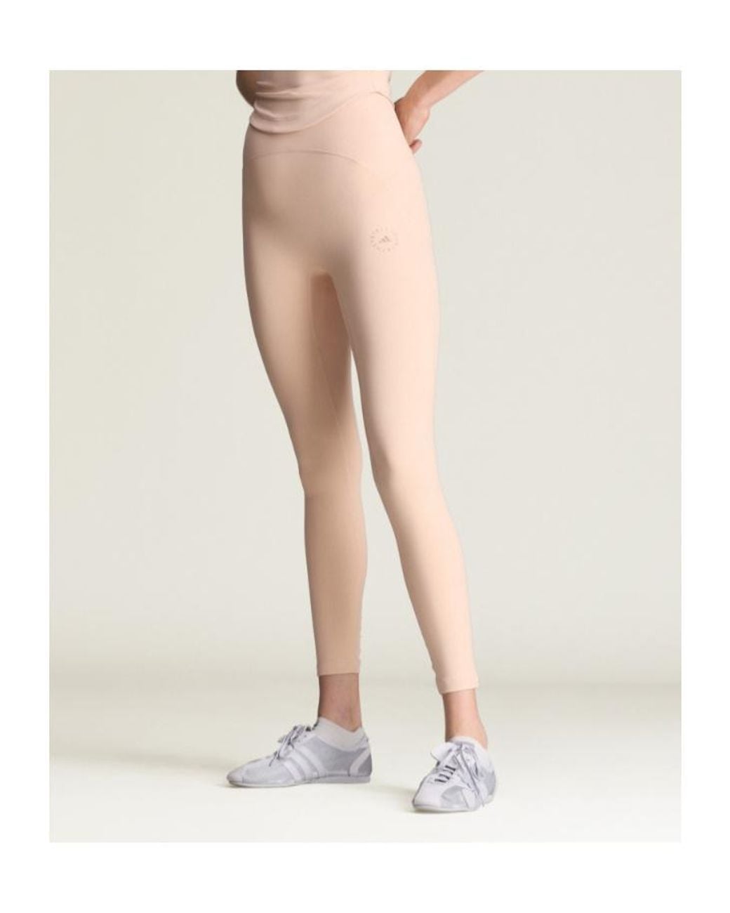 Adidas By Stella McCartney Natural High-Waisted Leggings