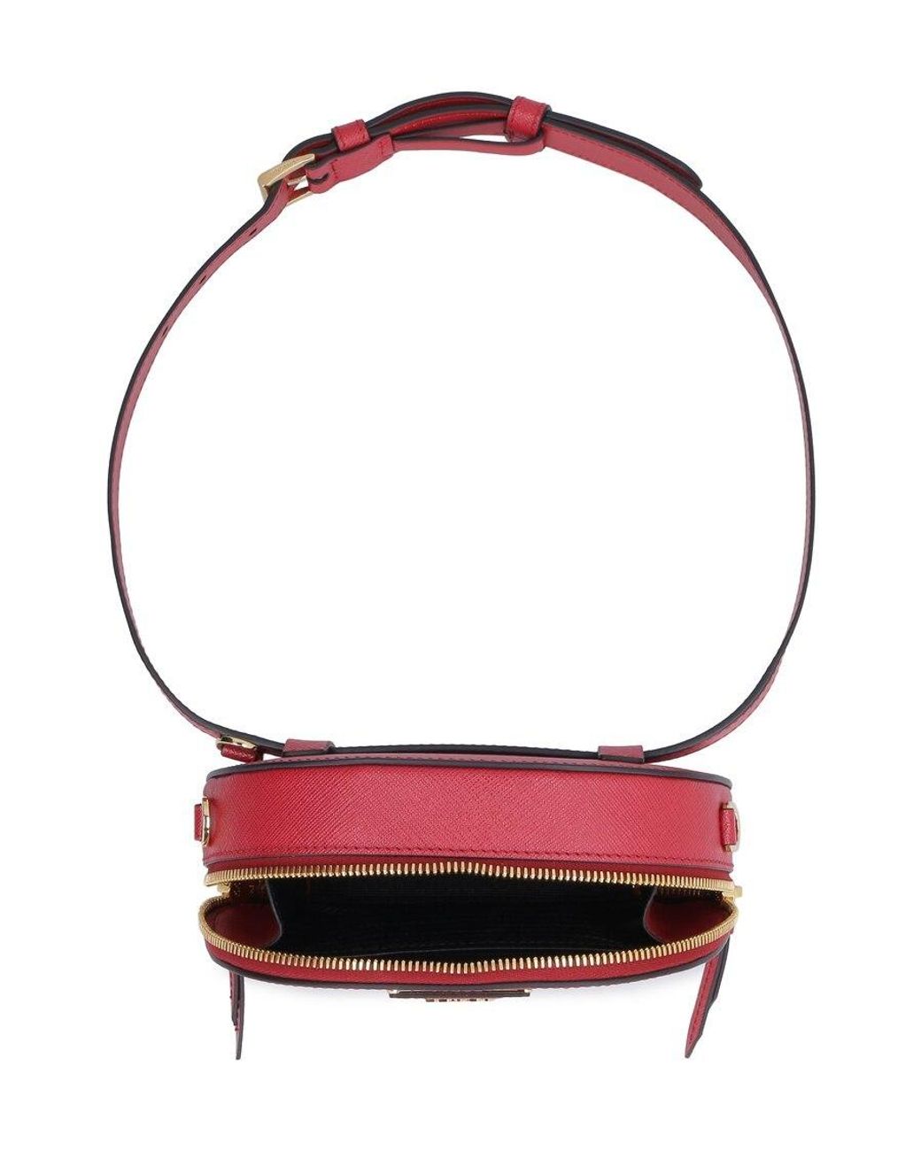 Prada Red Logo Logo Bag