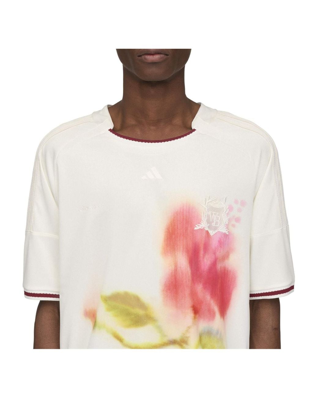 Adidas Originals White Raglansleeve Sport Top