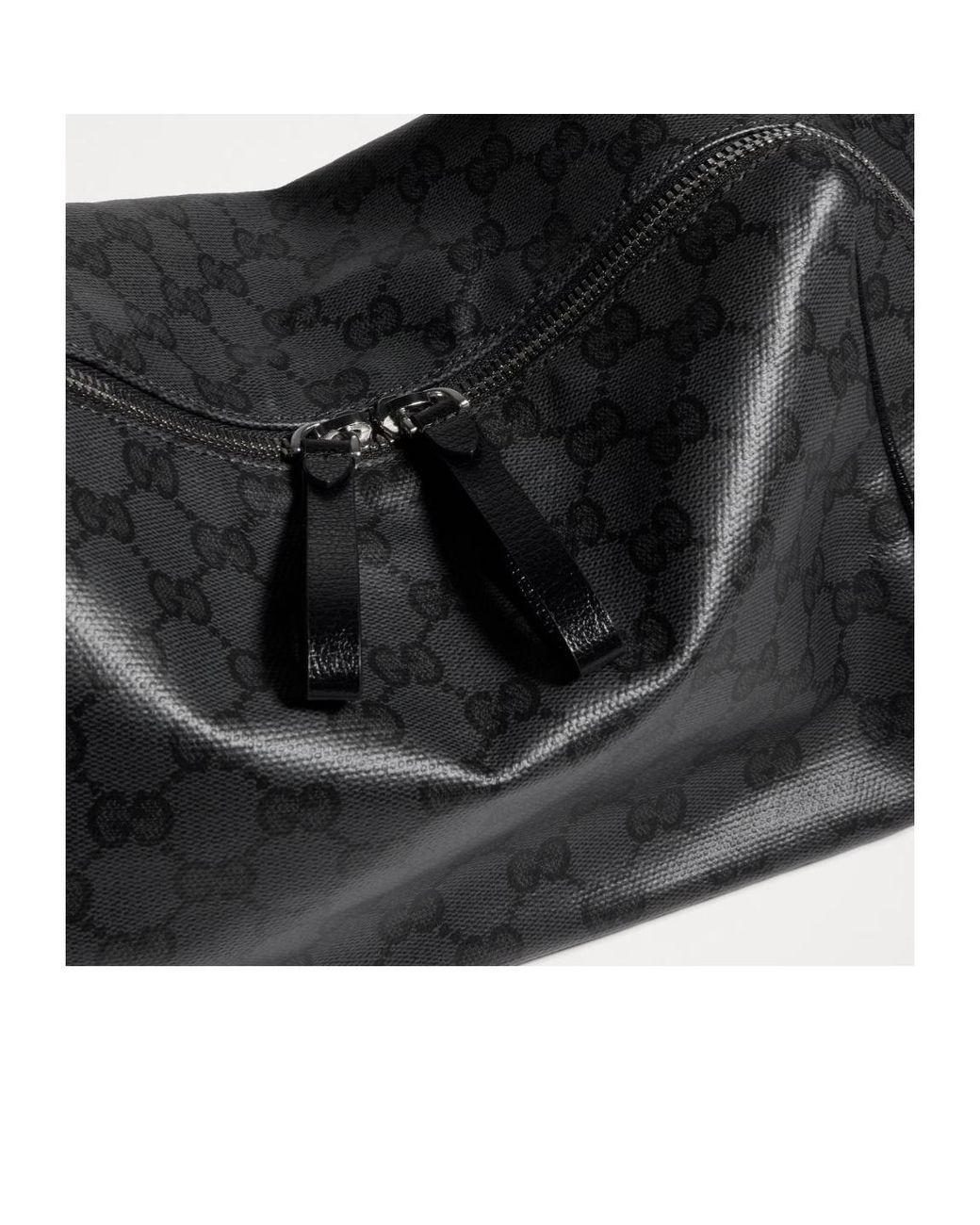 Gucci Black Small Crossbody Bag With Web for men