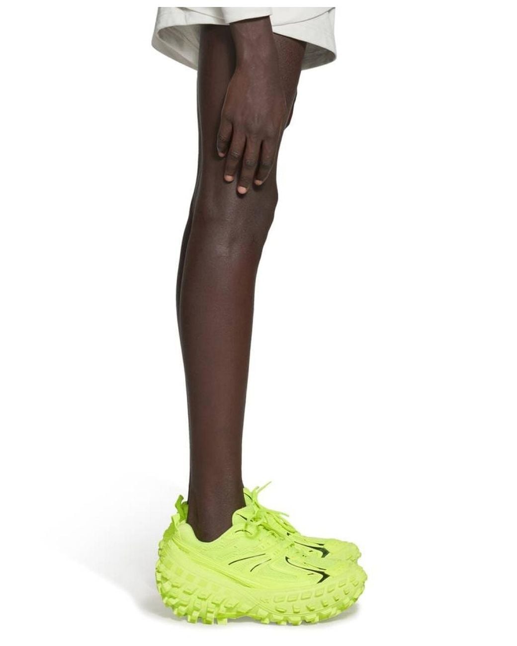 Balenciaga Yellow Defender Bouncer Sneaker