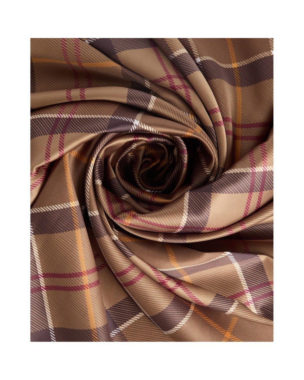 Barbour Green Casual Silk Scarf