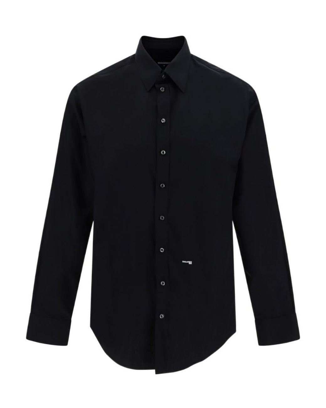 DSquared² Blue Buttoned Long-Sleeved Shirt for men