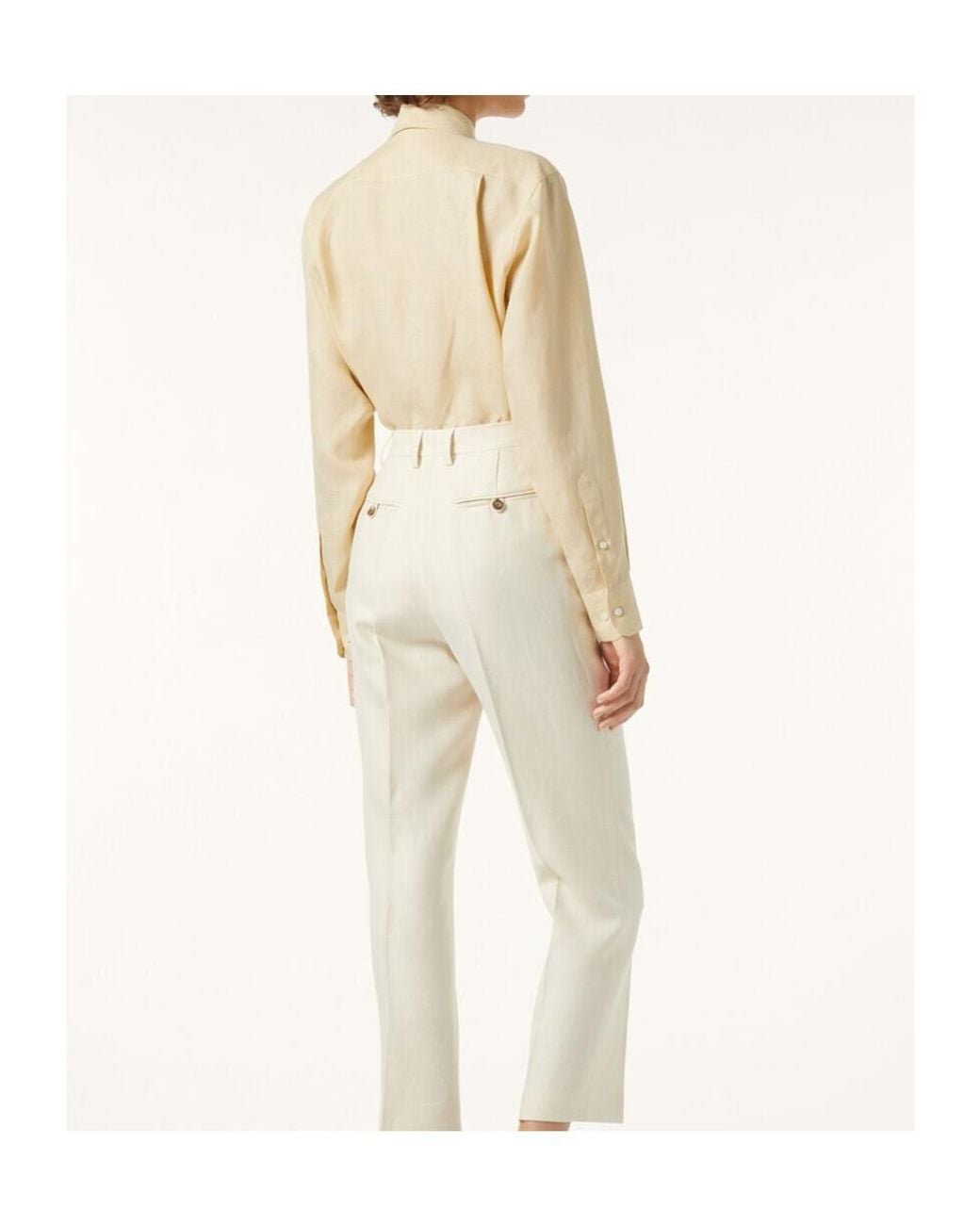 Loro Piana Natural Long-Sleeved Shirt