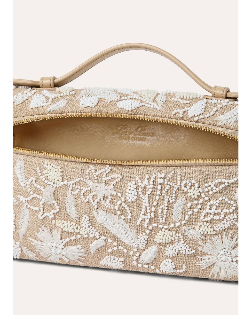 Loro Piana Natural Extra Pocket L19 Shoulder Bag
