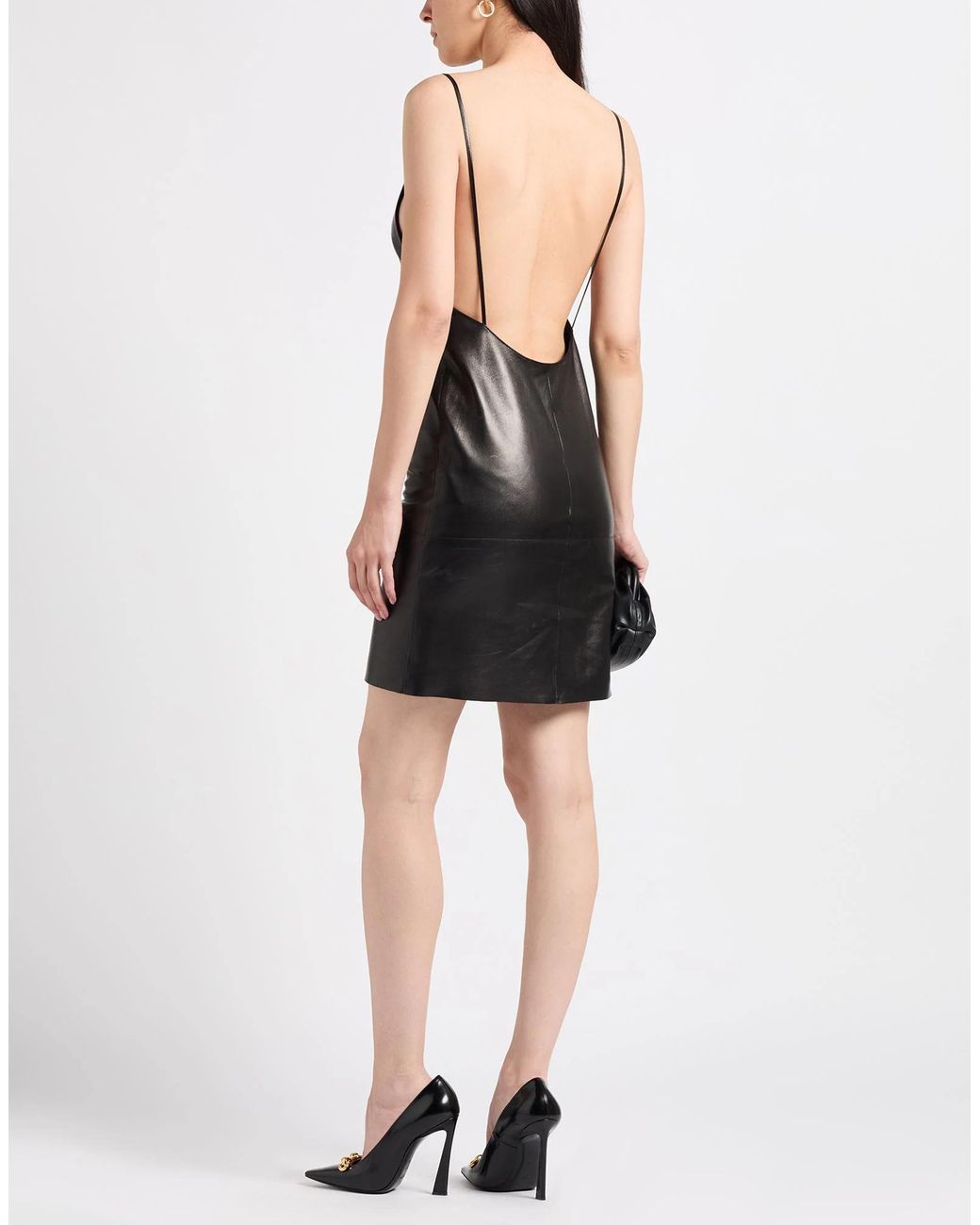 Saint Laurent Black Sheath Dresses