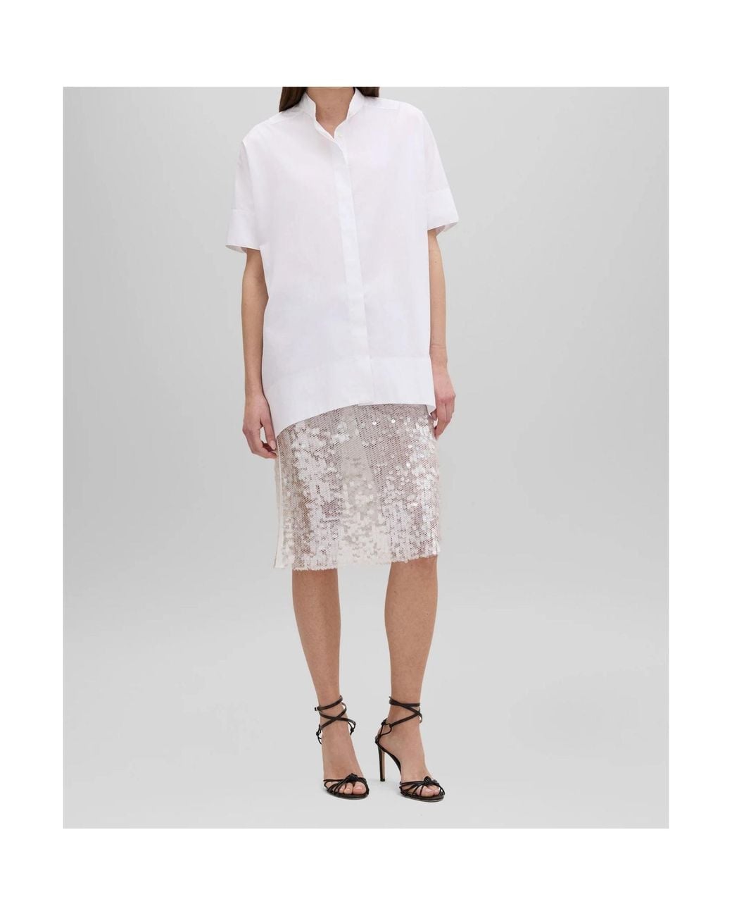 Aspesi White Long-Sleeved Shirt