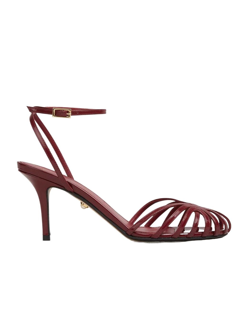 ALEVI Pink Blake Leather Sandals