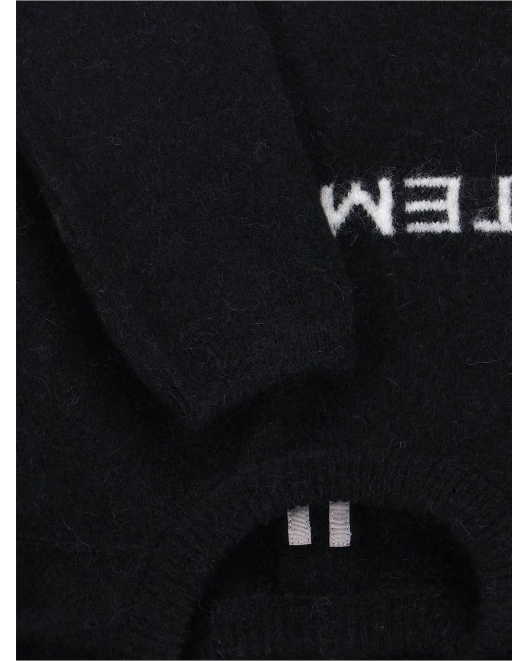 Rick Owens Black Round Neck Jumper for men