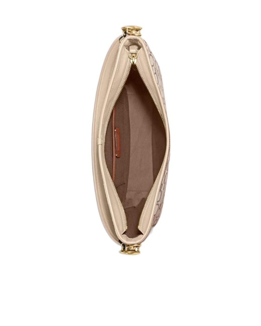 COACH Gray Logo Top-Handle Tote