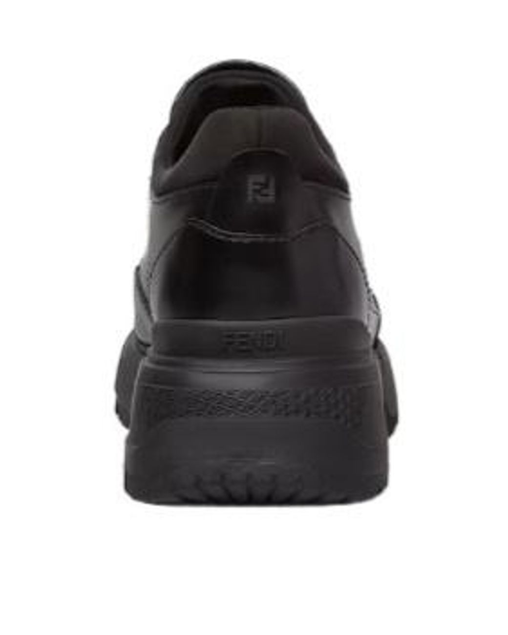 Fendi Black Force Light Lace-Up Shoes for men