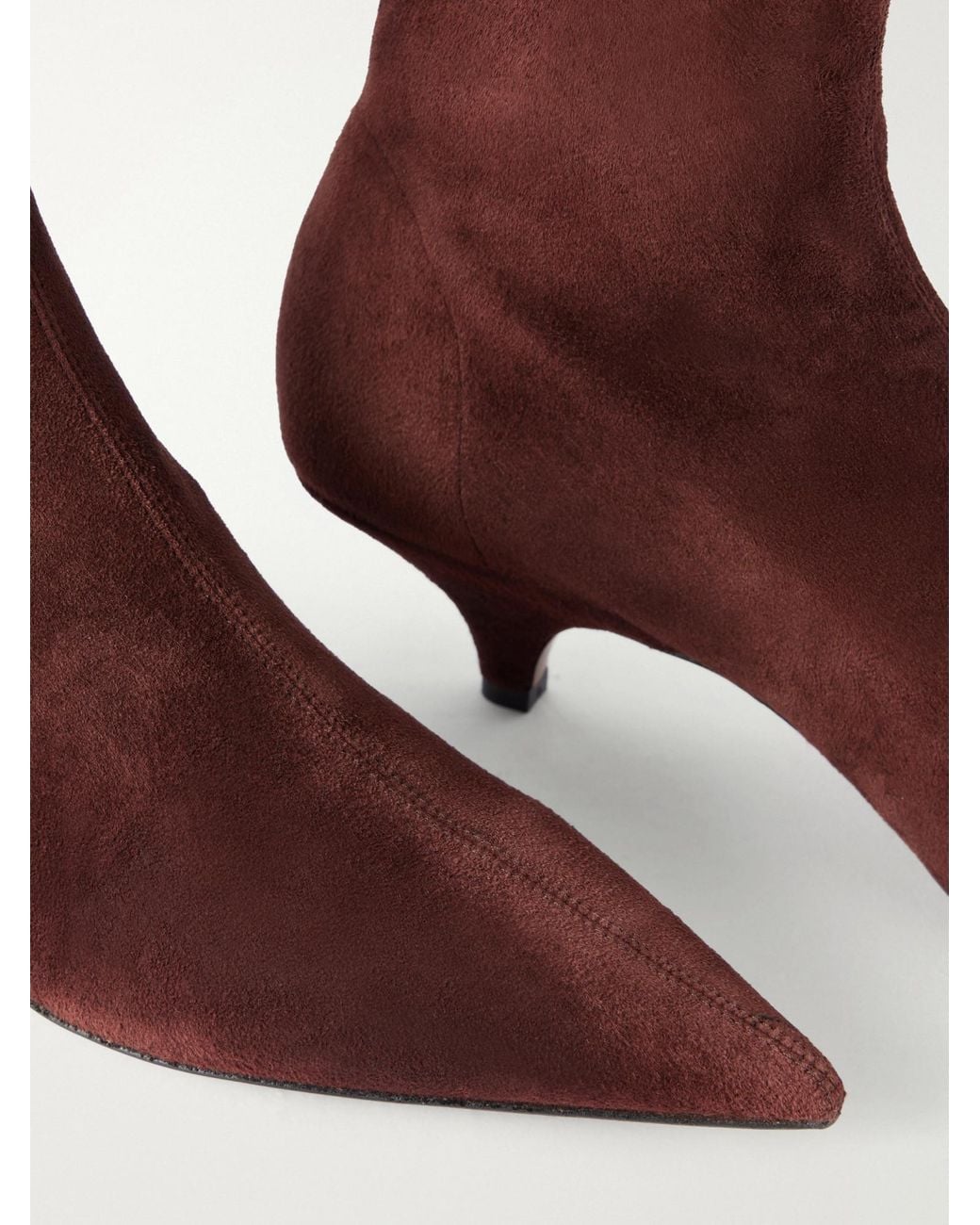 Neous Brown Suede Ankle Boots