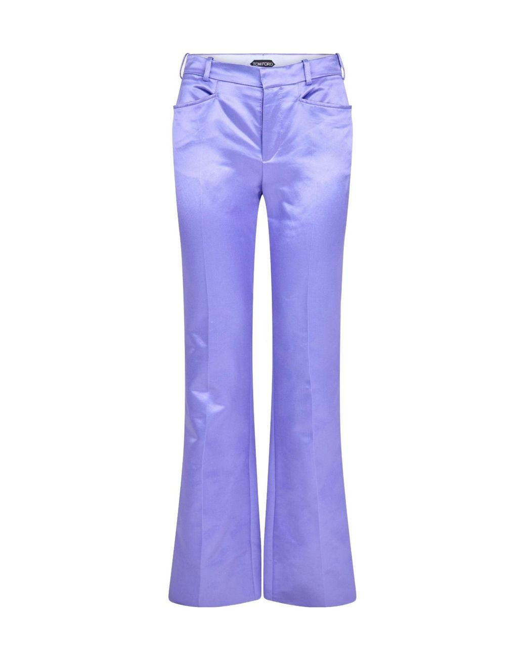 Tom Ford Purple Flared Trousers