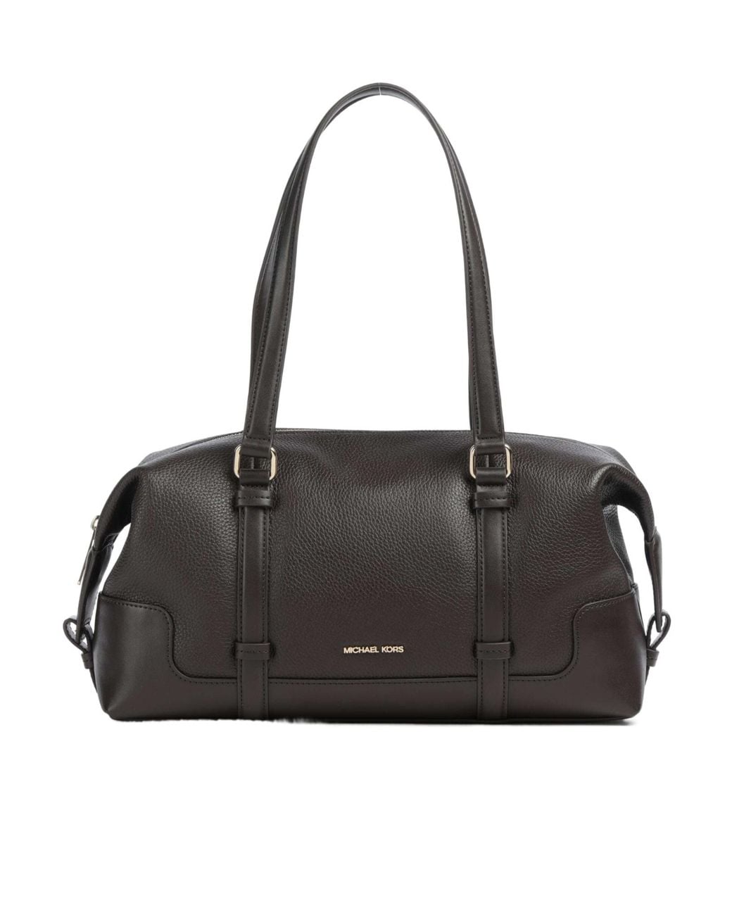 Michael Kors Black Teddi Large Textured Shoulder Bag