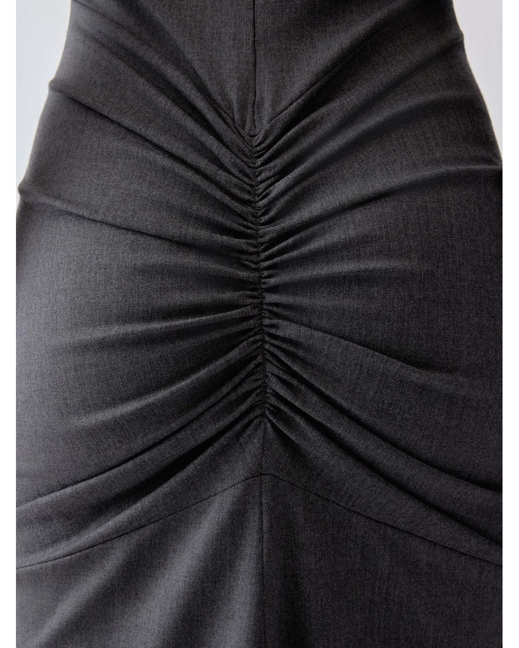 Jacquemus Gray The Alba Midi Dress