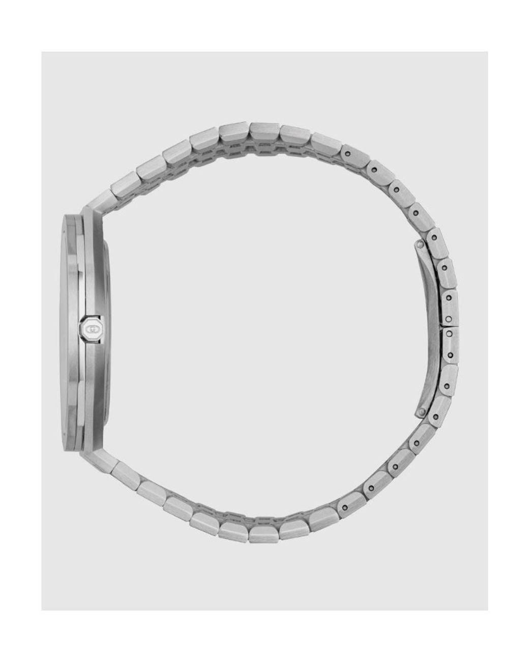 Gucci Gray 25H Watch, 40Mm