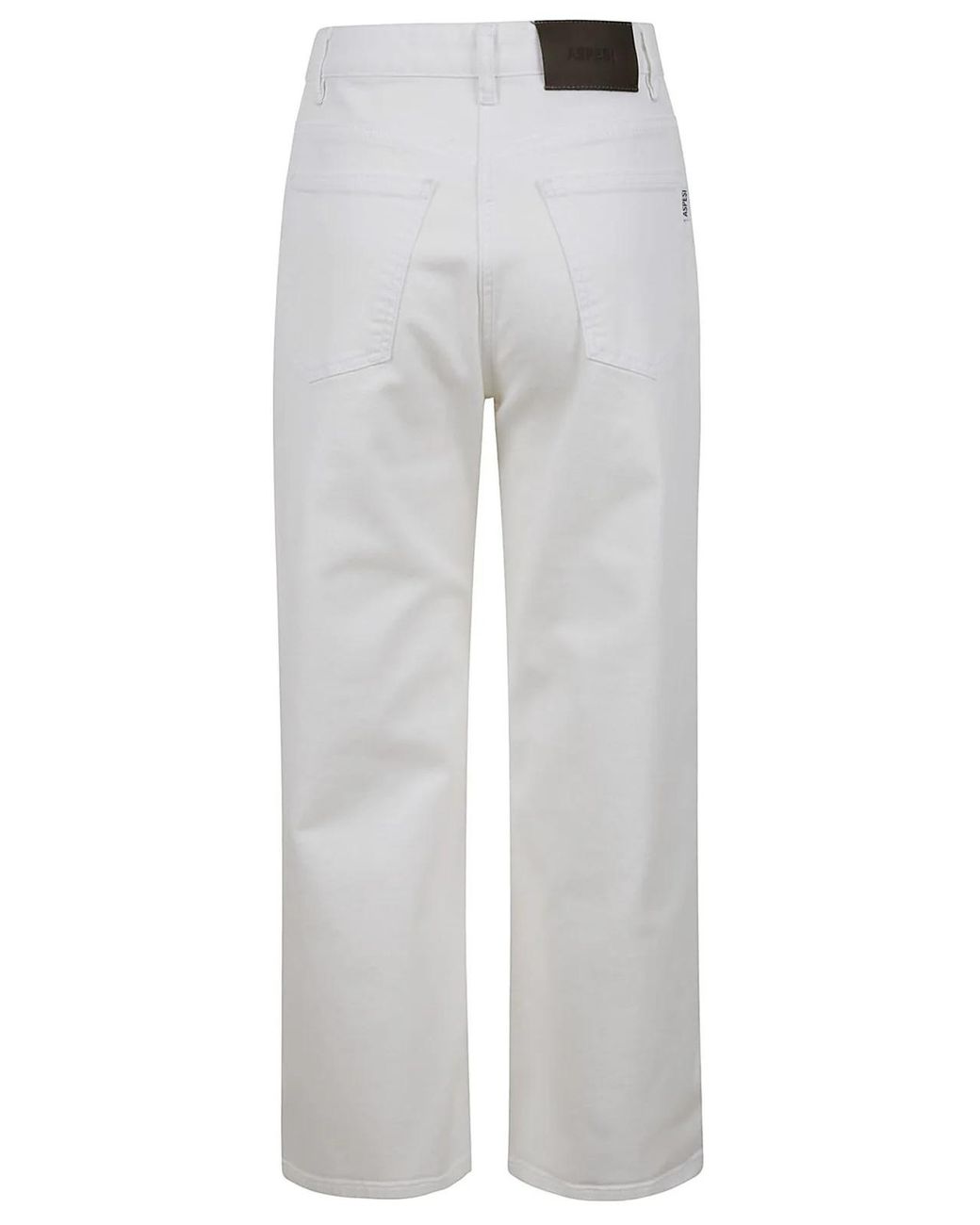 Aspesi Gray Wide-Leg Jeans