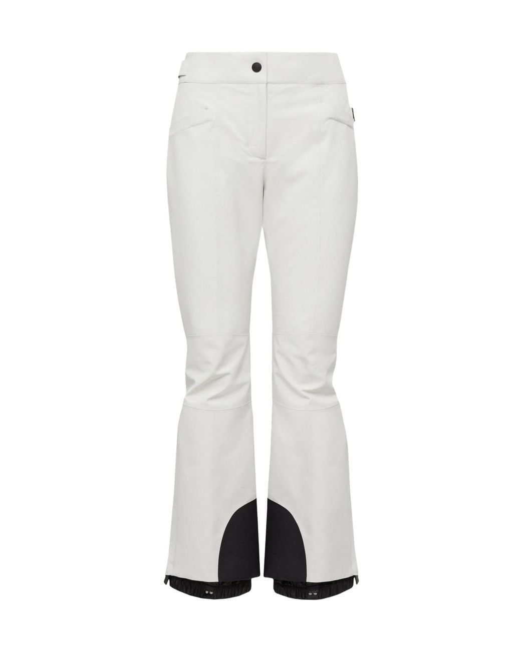 Moncler White Gore-Tex Ski Pants