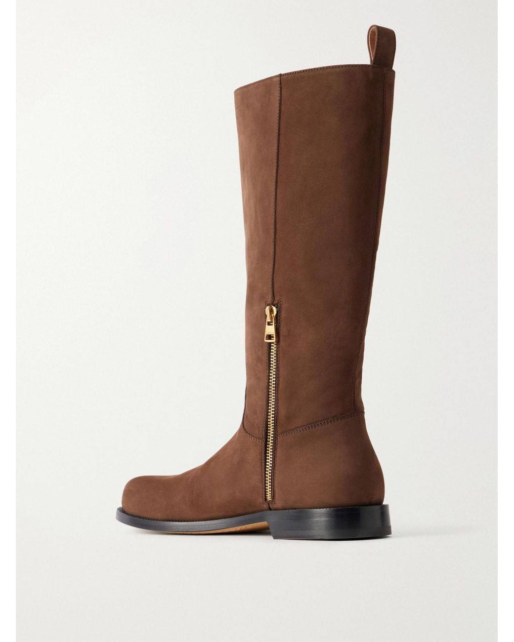 J.W. Anderson Brown Suede Knee-High Boots