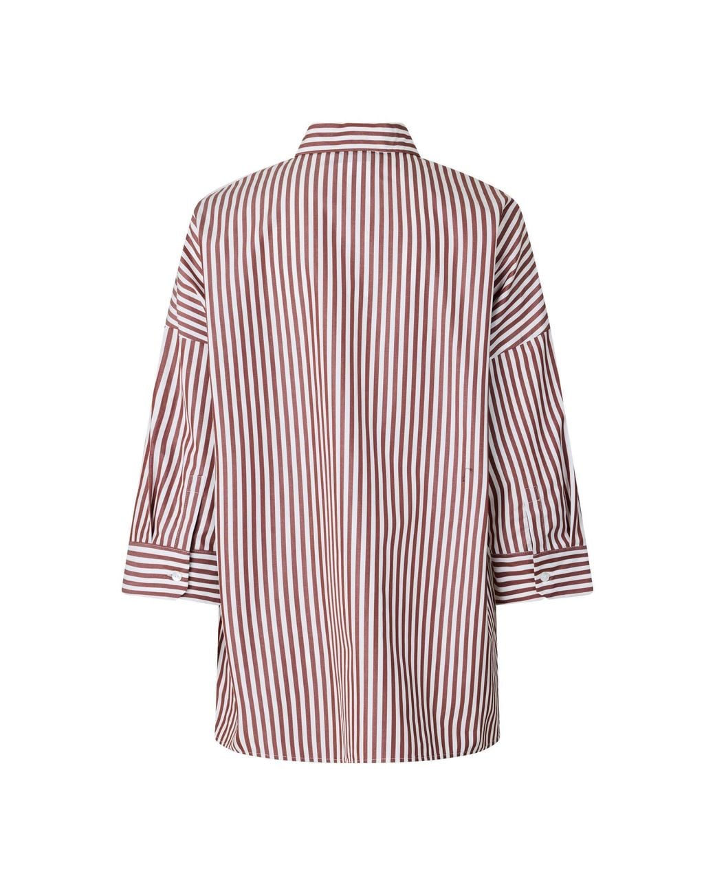Weekend by Maxmara Purple Giralda Long Sleeve Patterned Shirt